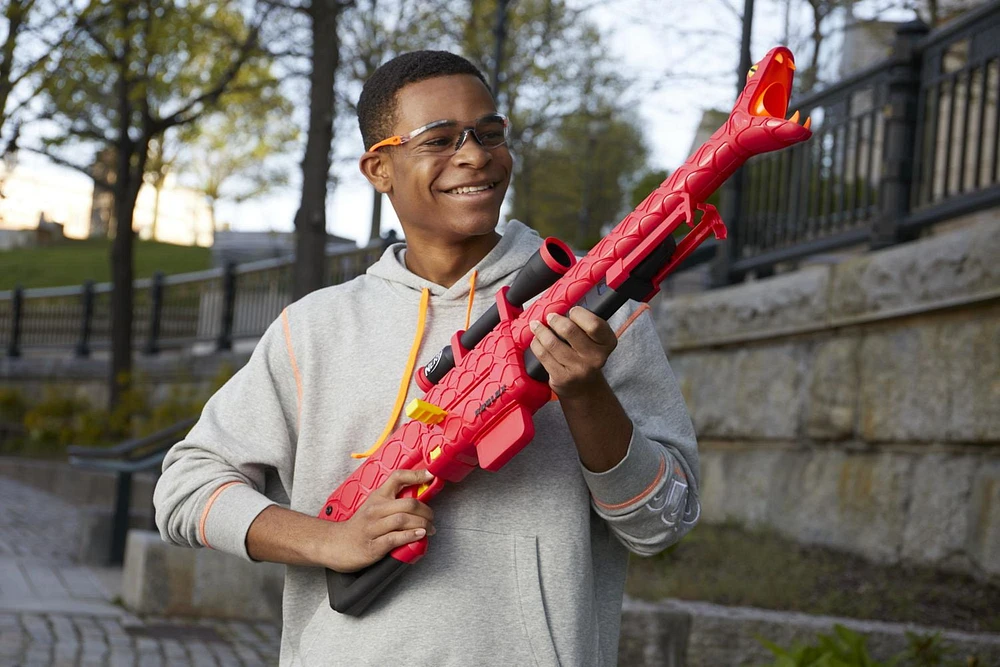 Nerf Roblox Zombie Attack: Viper Strike Dart Blaster With Scope, Code to Redeem Exclusive Virtual Item, 6-Dart Clip, 6 Nerf Elite Darts, Bipod, Roblox Toys for Boys & Girls 8 Years Old & Up, Ages 8 and up