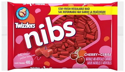 TWIZZLERS NIBS Cherry Candy, 400g