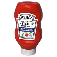 Ketchup aux tomates Heinz sans sucre ajouté Ketchup aux tomates Heinz