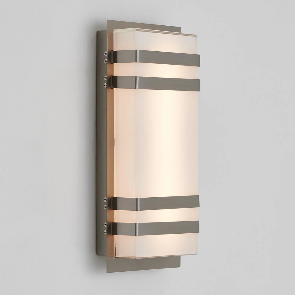 Artika Glow Box 3 Luminaire d'Exterieur LED-Integrees en Acier Inoxydable
