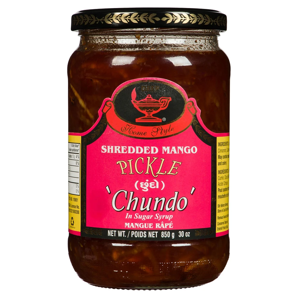 Deep Shredded Mango Pickle 'Chundo', 850 g