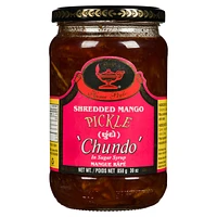 Deep Shredded Mango Pickle 'Chundo', 850 g, Shredded Mango Pickle 'Chundo', 850 g