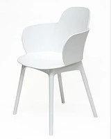 Dura Granada Set of 4 White Chairs