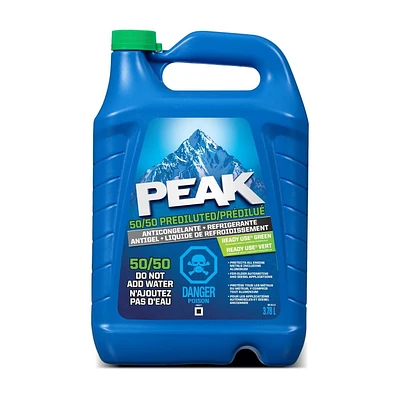 PEAK Vert Antigel 50/50 Mix, 3.78 Liters PEAK Vert 50/50 AFC