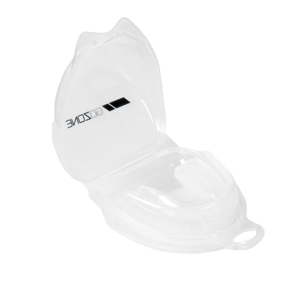 Protège-dents en silicone GoZone – Transparent Avec étui de transport