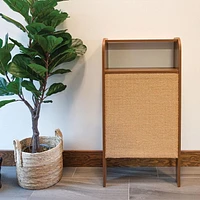 Instachew HIBI Wall Cat Scratcher with Shelf - Oak - One Size