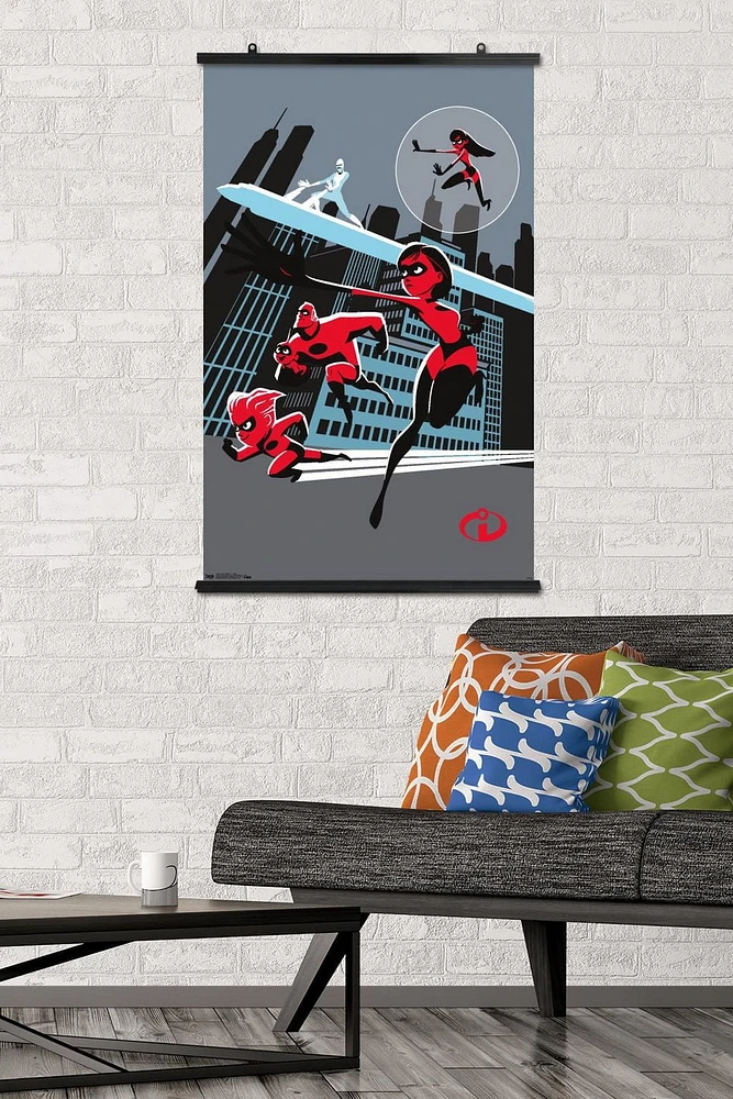 Disney Pixar The Incredibles 2 - Artistic Wall Poster, 22.375" x 34"