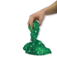 Sable à modeler irrésistible émeraude scintillant de Kinetic Sand, 1 lb (454 g)
