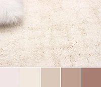 ECARPET Bliss 5'0" x 8'0" Contemporary/Modern, Plush & Shags Area Rug for Living Room, Bedroom, Dining Room, Entrance, Hallway and More.