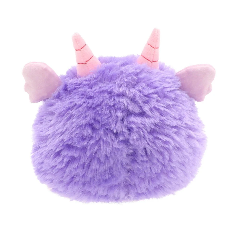 Façon de célébrer le monstre de 7 pouces Valentine Roly Poly pourpre