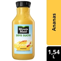 Minute Maid Zero Sucre Ananas Bouteille, 1.54 Liters Ananas Minute Maid Zero Sucre 1.54L