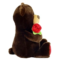 Tout pour Célébrer Saint-Valentin Jouet en peluche Day Truly Bear, Marron