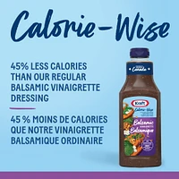 Vinaigrette Balsamique Calorie-Wise, Bouteille KRAFT VIN. C.WISE BALSAMIQUE 425