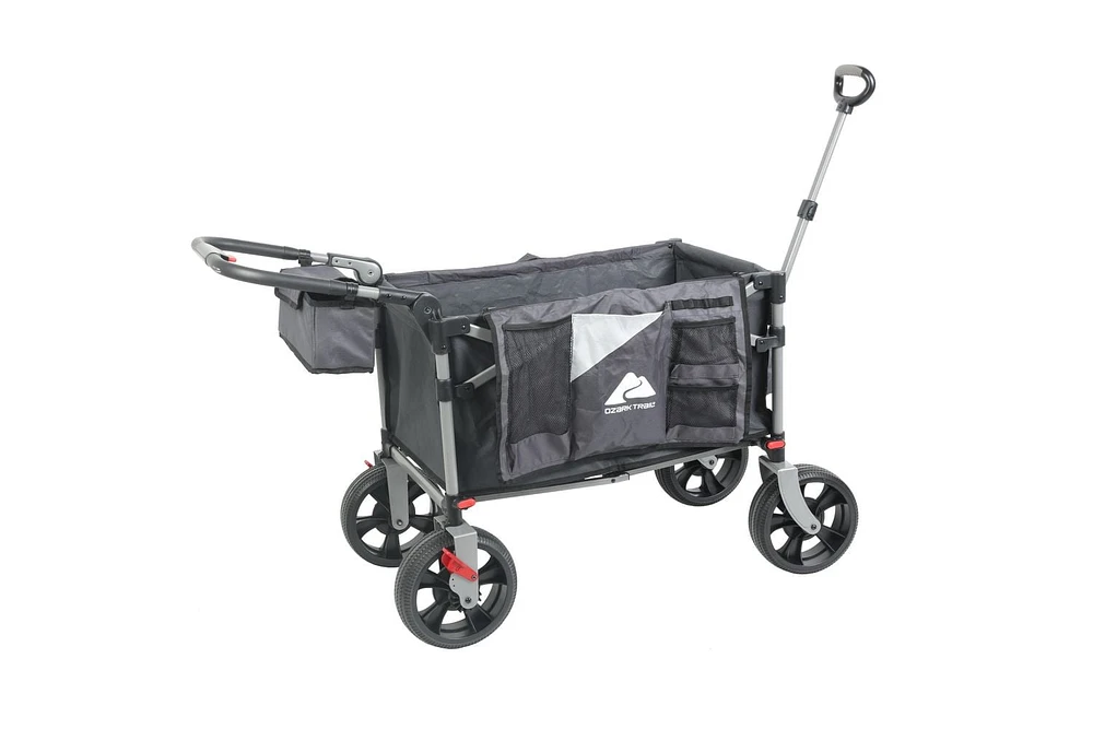 Ozark Trail All-Terrain Foldable Push Pull Wagon, Push Pull Wagon