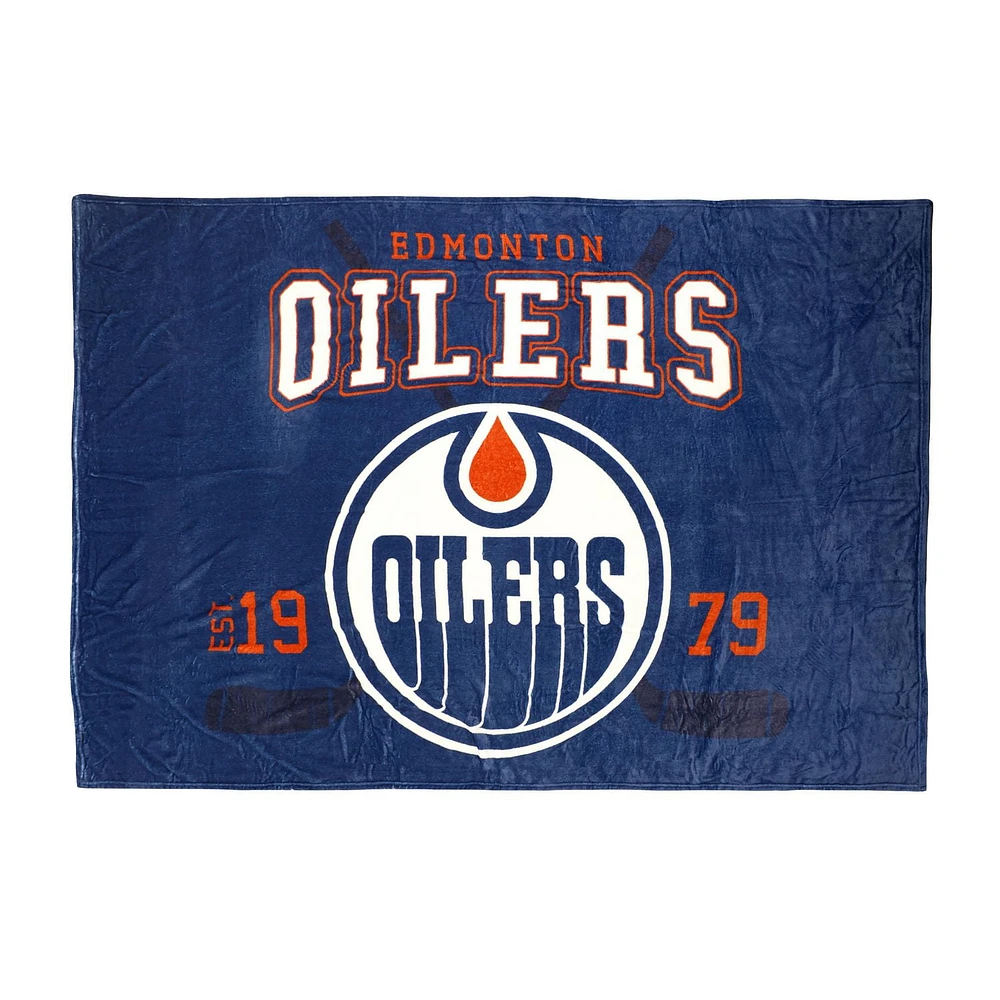 Couverture d'arène LNH Edmonton Oilers 62po x 90po