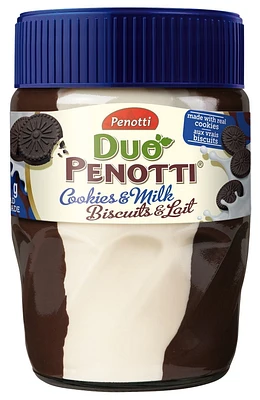 Penotti Duo Cookies And Milk Spread