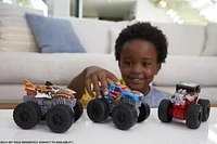 Hot Wheels Monster Trucks Roarin’ Wreckers Trucks, With Lights & Sounds