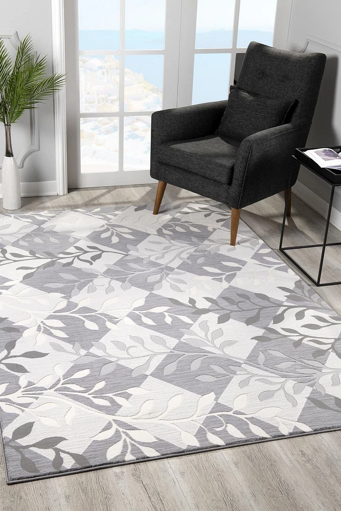 Rug Branch Oasis Collection Geometric Abstract Area Rug