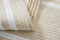 Chaps Tapis de bain de luxe – Confort moelleux pour salles de bains élégantes, marron clair, 43,2 x 61 cm