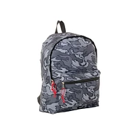 Sac à dos à pochette frontale pratique de Jetstream, Camo gris