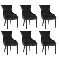CHAISE DE SALLE À MANGER ISABELLA LOT DE 6
