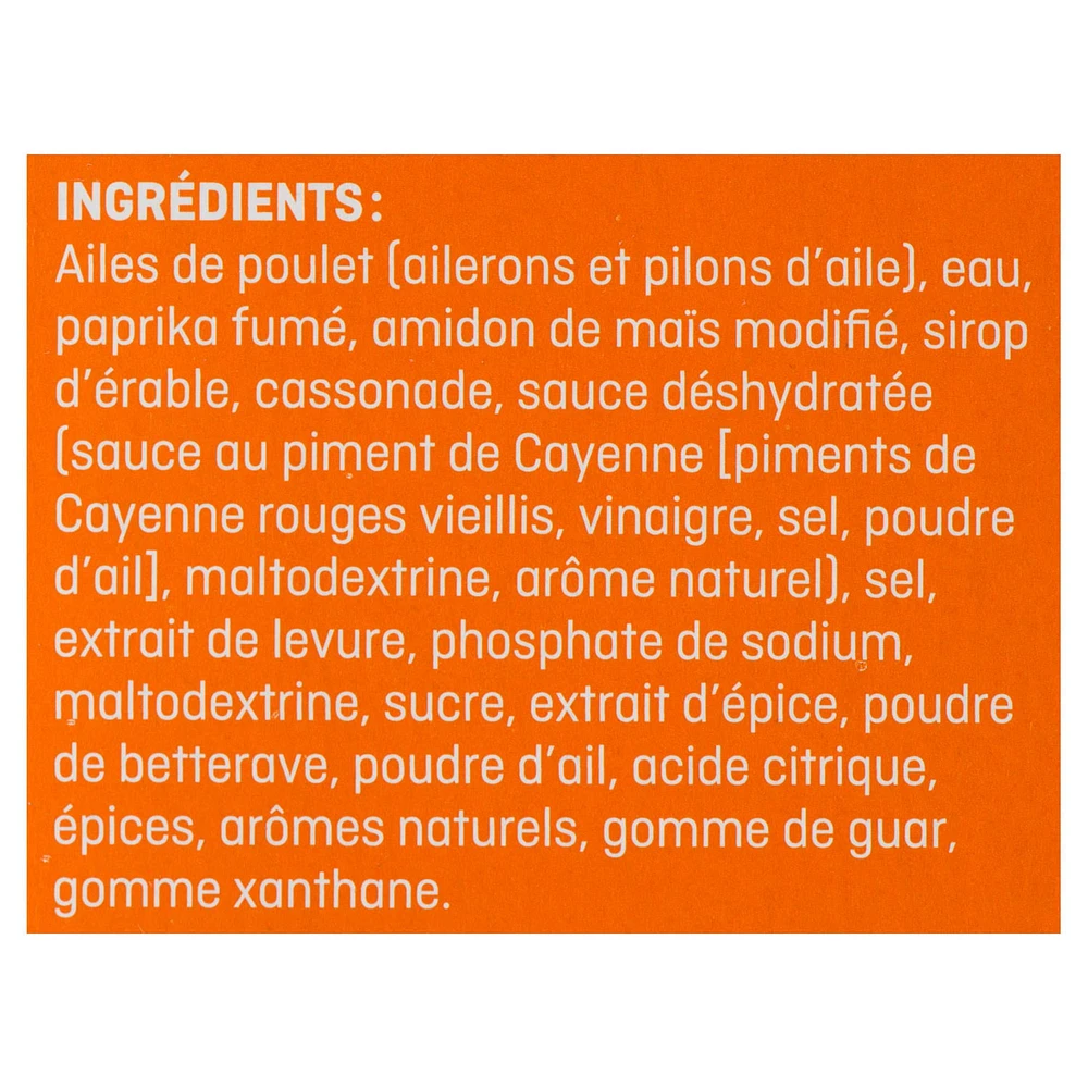La Cage Smoked Paprika & Maple Chicken Wings, 550 g