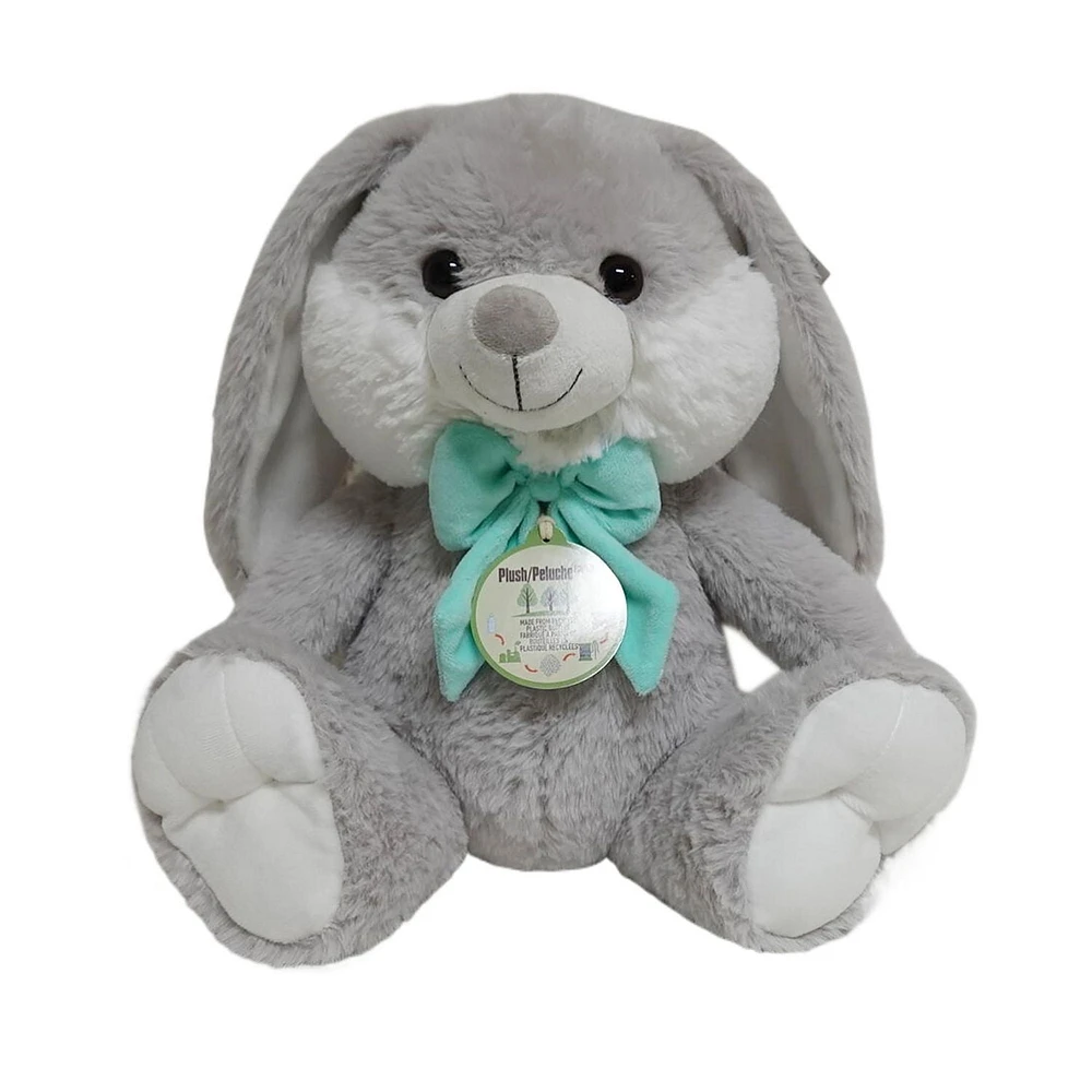 Way To Celebrate Easter Plush 13.5inch Large Eco Friendly Bunny Plush