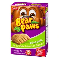 Bear Paws Baked Apple Cookies, Dare, 240 g