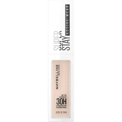 Maybelline New York Longwear Liquid Concealer, Up to 30HR Wear, Shade 01, 10 ml, Super Stay Concealer delivers up to 30H wear.