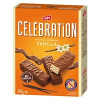 Celebration Leclerc Vanilla Wafer Cookies, 240 g/Boxed Wafer Cookies