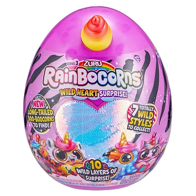 Surprise Rainbocorns au cœur sauvage de ZURU Série 3
