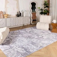 Tapis d'intérieur floral moderne Rug Branch