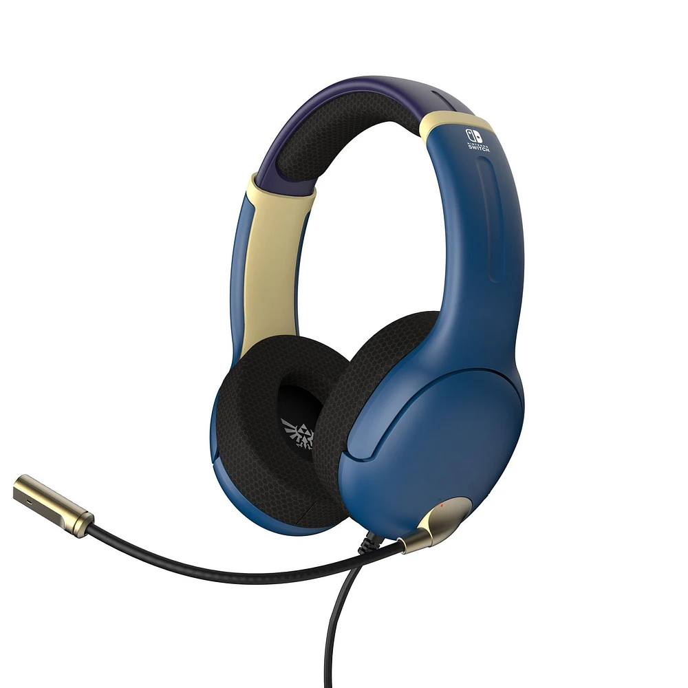 PDP Casque d’écoute filaire AIRLITE : Bleu vif - Nintendo Switch, Nintendo Switch Lite, & Nintendo Switch - OLED Model PDP AIRLITE W HS Bleu vif