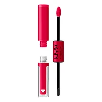 NYX PROFESSIONAL MAKEUP, Shine loud, Couleur pour lèvres haute brillance, longue tenue, Formule vegan