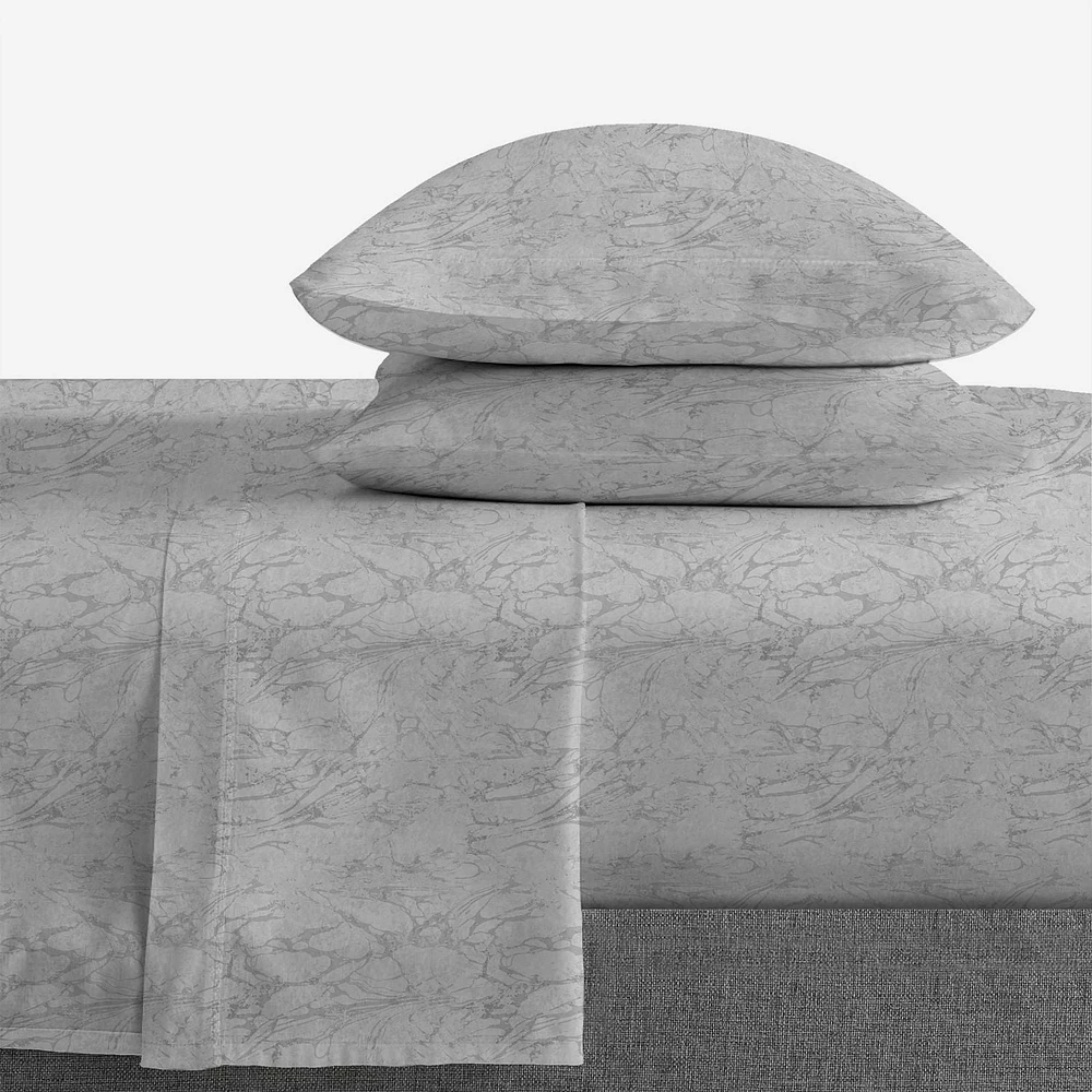 Johnson Home Premium 160 GSM Ultra Plush, Breathable and Durable, Combed Cotton Flannel Sheet Set - Deep Pocket - Easy to Fit