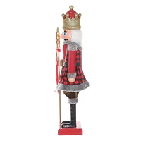 HOLIDAY TIME 33IN RED NUTCRACKER