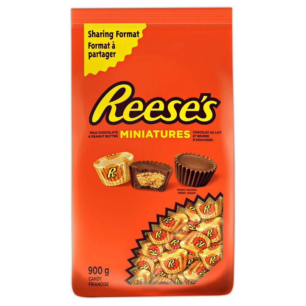 Friandises MOULES AU BEURRE D’ARACHIDES REESE'S Miniatures 900g
