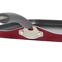 12" Epicurious Aluminium Carré Griddle Rouge