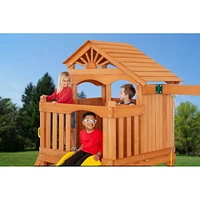 Timber Valley Playset with Sandbox & Slide