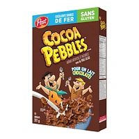 Post Cocoa Pebbles Cereal, Retail Size, 311 g, Post Cocoa Pebbles 311g