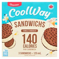 Cool Way Chocolate Vanilla Sandwich