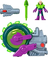 Imaginext DC Super Friends Véhicule Scie pivotante de Lex Luthor