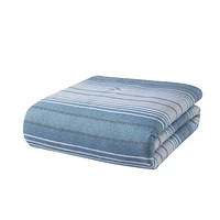 Ens. édredon Mainstays  à Quincy Rayure en microfibre Tailles: 1 Place, 2 Pl/G