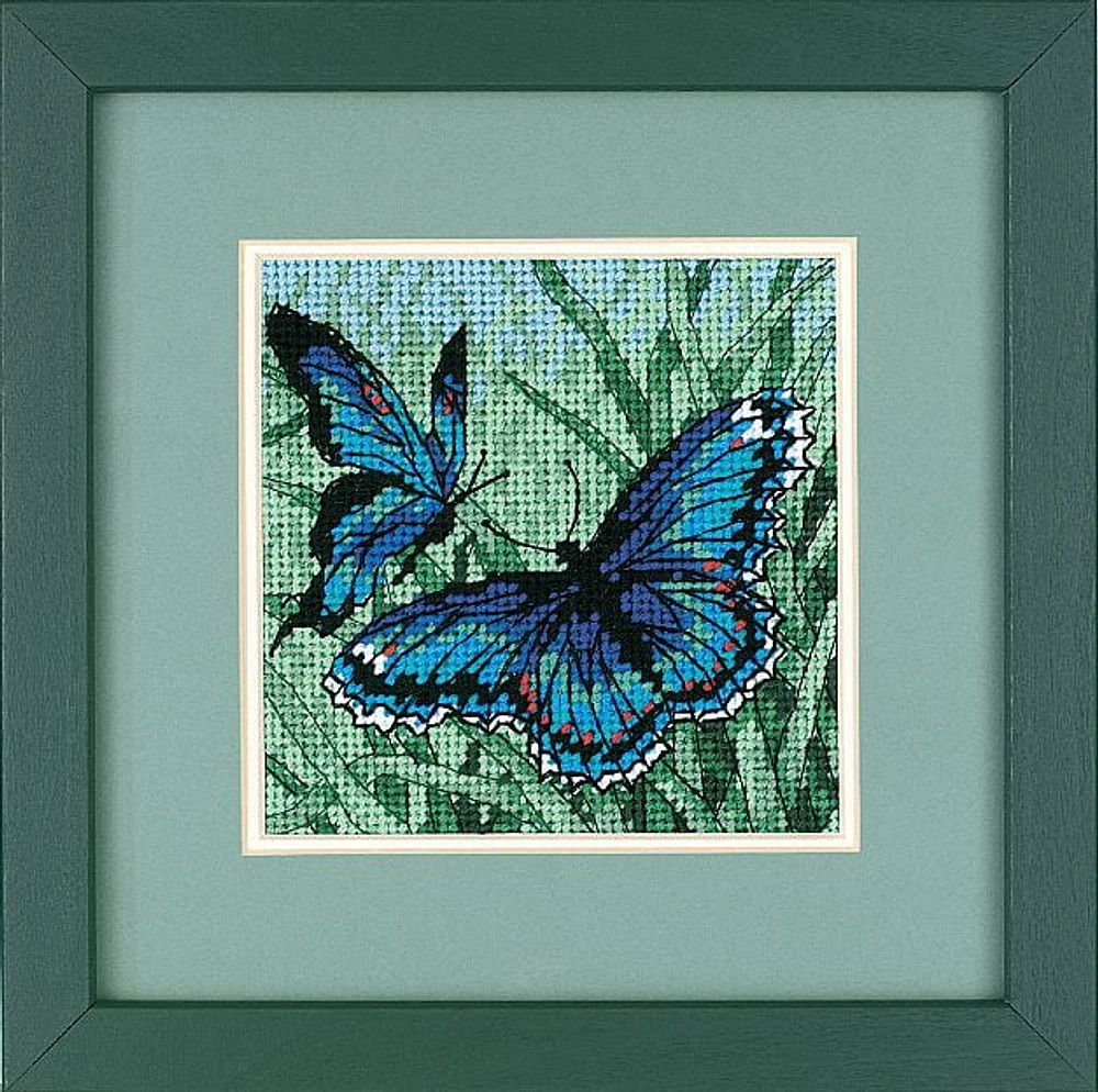 Butterfly Duo Needlepoint Kit by Dimensions, Butterfly Needlepoint Kit