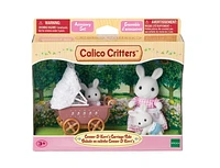 Balade en calèche pour Connor et Kerri de Calico Critters, ensemble de jeu pour maison de poupée avec figurines et accessoires