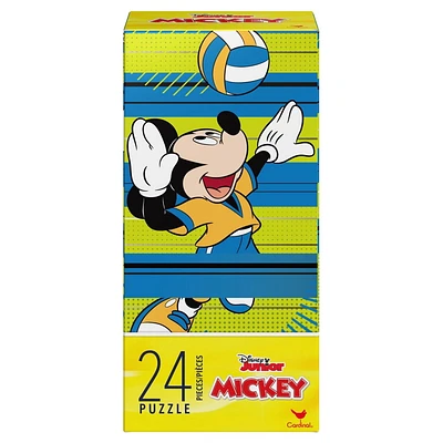 Mickey Mouse 24-Piece Jigsaw Puzzle for Kids Ages 4 and up