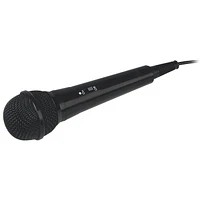 Singsation Classic Bluetooth Karaoke Machine/Speaker with Wired Microphone - Black