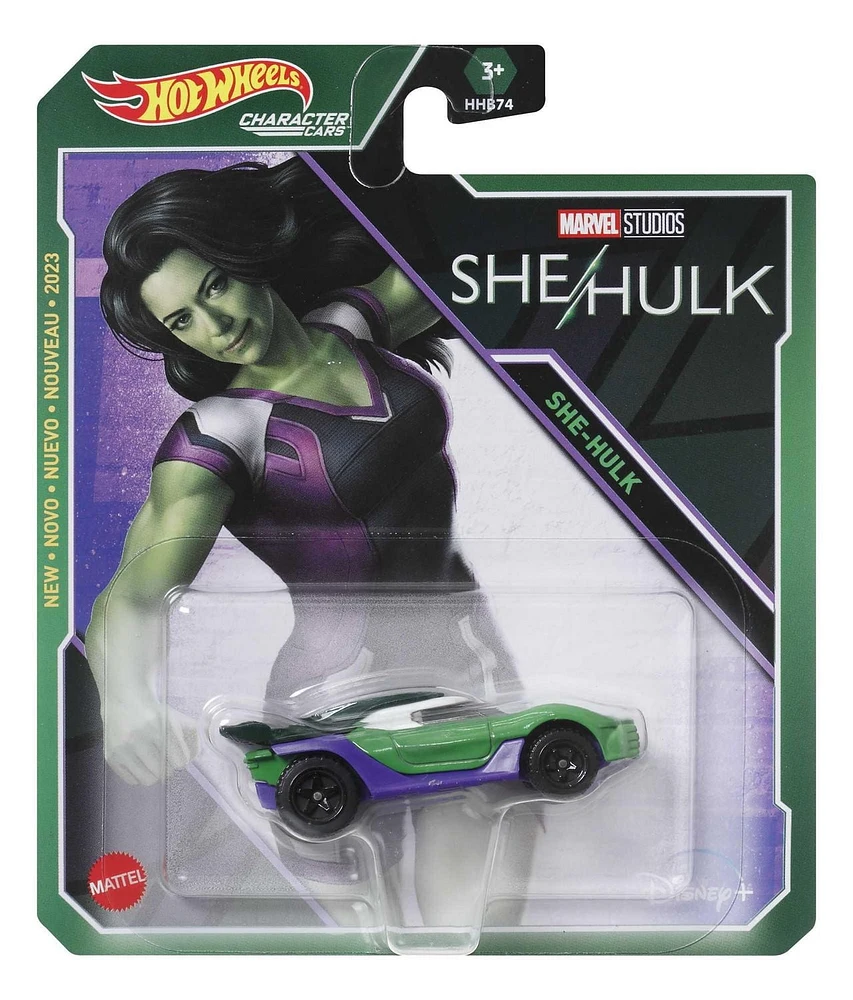 Hot Wheels Marvel She Hulk Cars Véhicule