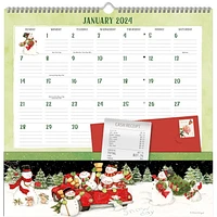 Chanson Folklorique 2024 30.48x30.48 CM Note Nook Mur Carré Calendrier, 9781469430270