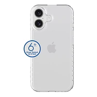 Étui protecteur en gel pour téléphone iPhone 16 de onn., prises latérales renforcées Protection contre chutes 1,8 m